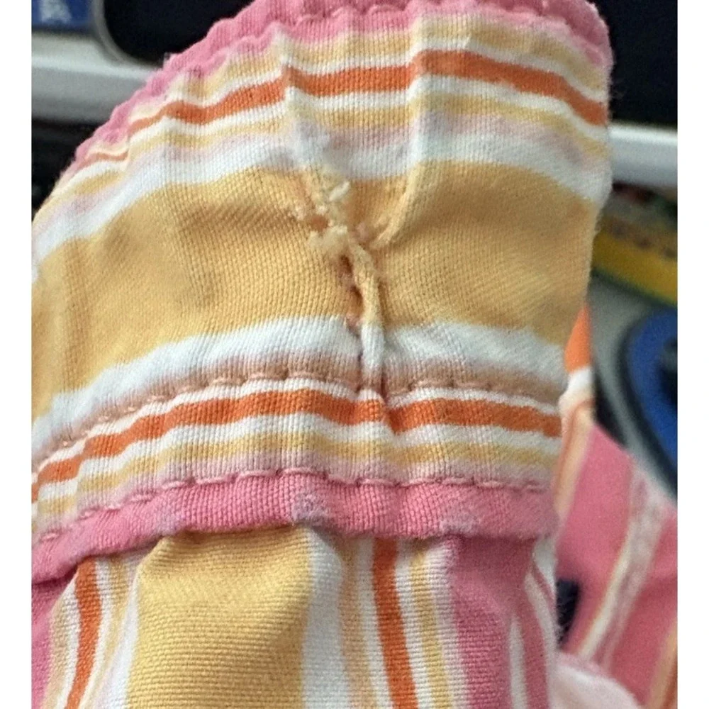 Vineyard Vines Swim Shorts Trunks 2XL XXL Striped Pink Orange Lined Beach Pocket